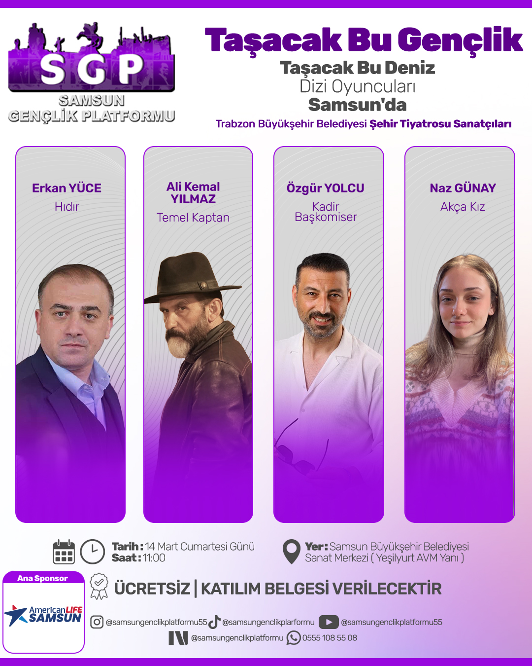 TAŞACAK BU GENÇLİK !